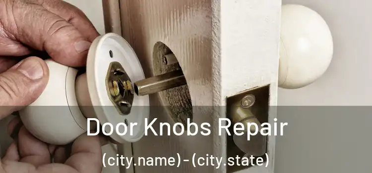 Door Knobs Repair (city.name) - (city.state)